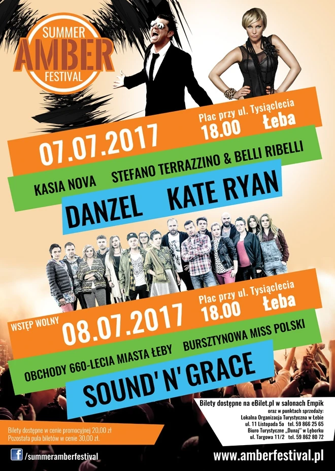 Summer Amber Festival - Łeba 2017